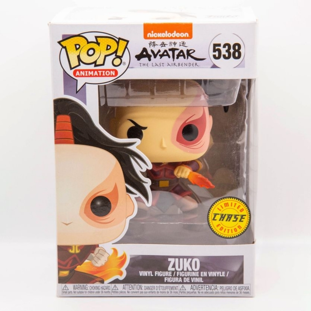 Funko Pop Avatar The Last Airbender Prince Zuko (#538) Chase Version